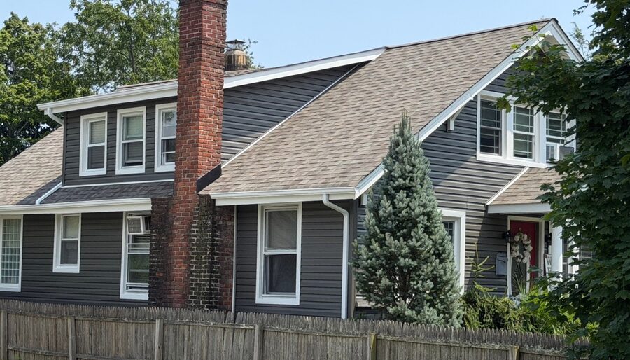 Roof & siding replacement - after